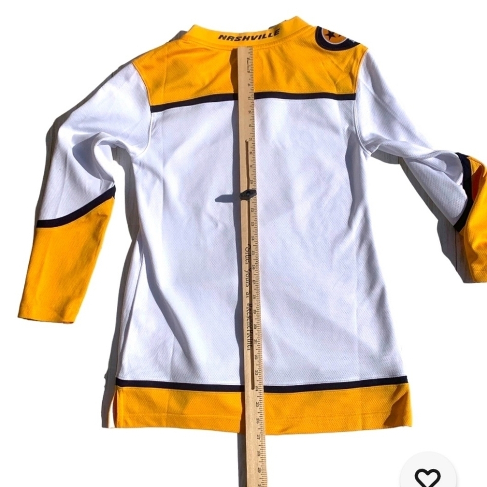 Fanatics Nashville Predators White and Gold NHL Jersey - Picture 5 of 14